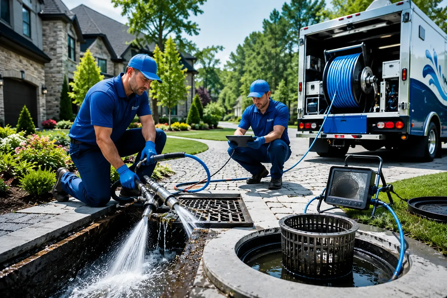 Local outdoor drain cleaning professionals in Saddle Brook, NJ